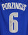 Kristaps Porzingis Dallas Mavericks Signed Autographed Blue #6 Jersey JSA COA
