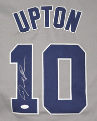 Justin Upton San Diego Padres Signed Autographed Gray #10 Jersey JSA COA