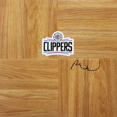Patrick Beverley Los Angeles Clippers Signed Autographed Basketball Floorboard