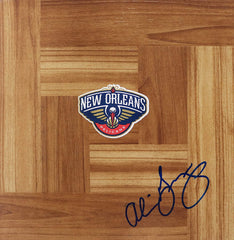 Alvin Gentry New Orleans Pelicans Signed Autographed Basketball Floorboard