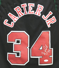 Wendell Carter Jr. Chicago Bulls Signed Autographed Black #34 Jersey JSA COA