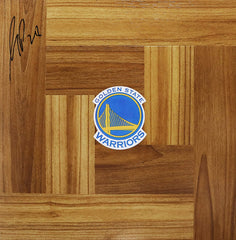 Mickael Pietrus Golden State Warriors Signed Autographed Basketball Floorboard