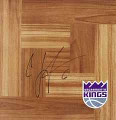 Cory Joseph Sacramento Kings Signed Autographed Basketball Floorboard