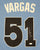 Jason Vargas Kansas City Royals Signed Autographed 2017 All Star #51 Jersey JSA COA