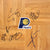 Indiana Pacers 2015-16 Team Signed Autographed Basketball Floorboard