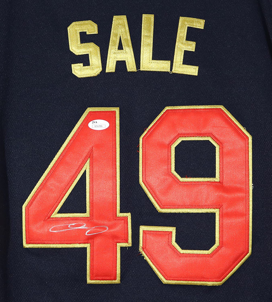 Chris Sale Chicago White Sox Autographed 2014 All Star #49 Jersey
