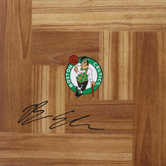 Brian Scalabrine Boston Celtics Signed Autographed Basketball Floorboard