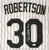 David Robertson Chicago White Sox Signed Autographed White Pinstripe #30 Jersey JSA COA