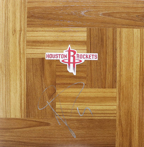 Luis Scola Houston Rockets Signed Autographed Basketball Floorboard