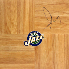 Andrei Kirilenko Utah Jazz Signed Autographed Basketball Floorboard