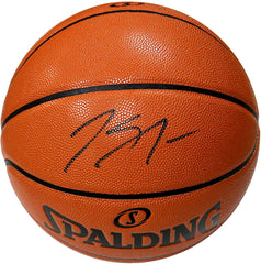Karl-Anthony Towns Minnesota Timberwolves Signed Autographed Spalding NBA Game Ball Series Basketball Pinpoint COA
