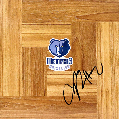 Chandler Parsons Memphis Grizzlies Signed Autographed Basketball Floorboard