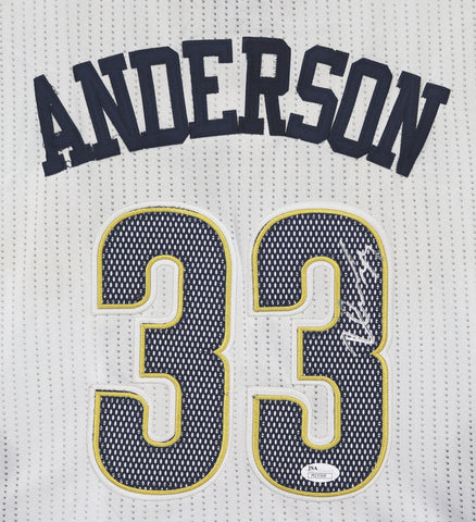 Ryan Anderson New Orleans Pelicans Signed Signed Autographed White #33 Jersey JSA COA