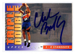 Charles Barkley Phoenix Suns Signed Autographed 1993-94 Upper Deck Triple Double #TD1 Basketball Card