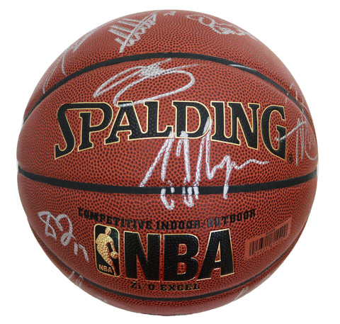 Cleveland Cavaliers Cavs 2014-15 Team Signed Autographed Spalding NBA Basketball PAAS Letter COA Lebron Kyrie Love