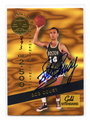 Bob Cousy Boston Celtics Signed Autographed 1994 Signature Rookies Gold Standard Basketball Card Auto /2500