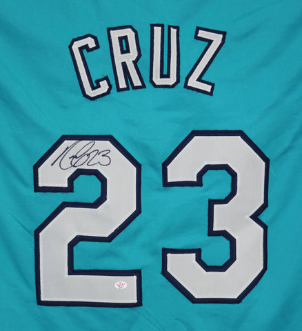 Nelson Cruz Seattle Mariners Signed Autographed Teal #23 Custom Jersey PAAS COA
