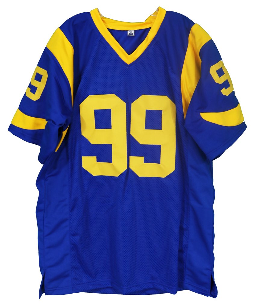 Aaron Donald Los Angeles Rams Autographed Yellow/Blue Custom Jersey –  EMPIRE SPORTS USA