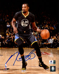 Kevin Durant Golden State Warriors Signed Autographed 8" x 10" Dribbling Photo Global COA