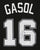 Pau Gasol San Antonio Spurs Signed Autographed Black #16 Jersey JSA COA