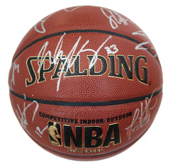 Golden State Warriors 2014-15 Team NBA Champions Signed Autographed Spalding NBA Basketball PAAS Letter COA