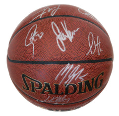 Golden State Warriors 2014-15 Team NBA Champions Signed Autographed Spalding NBA Basketball PAAS Letter COA