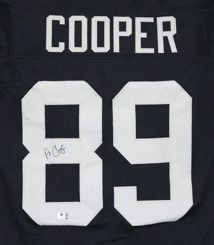 Amari Cooper Oakland Raiders Signed Autographed Black #89 Custom Jersey Global COA