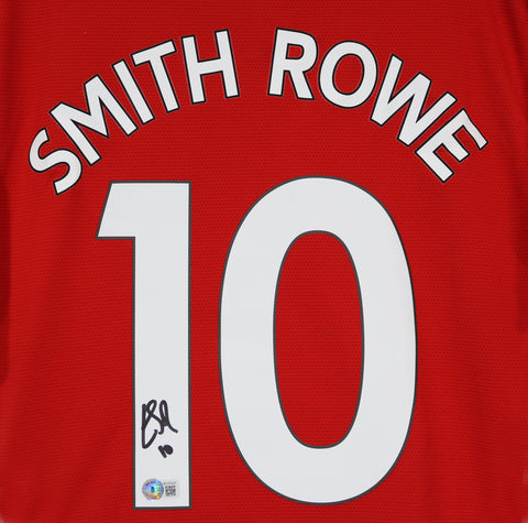 Emile Smith Rowe Signed Autographed Arsenal Red #19 Jersey Beckett COA