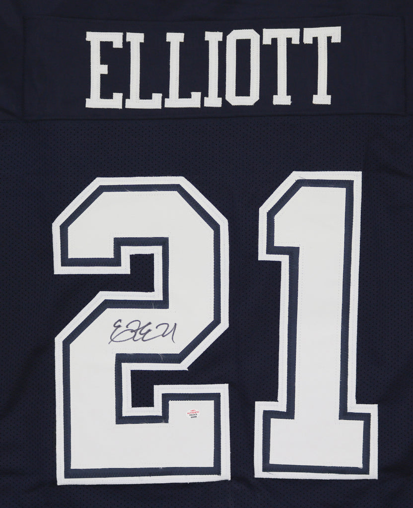 Ezekiel Elliott Autographed Dallas Cowboys Custom Jersey