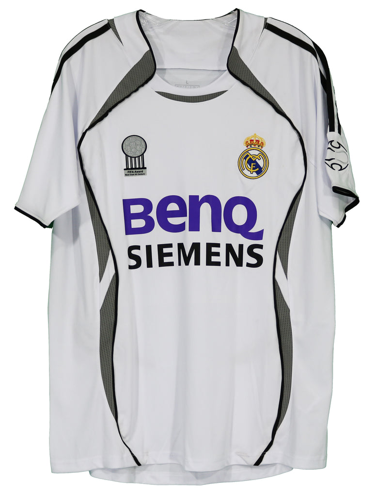 Roberto Carlos Signed Autographed Real Madrid #3 White Jersey