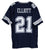Ezekiel Elliott Dallas Cowboys Signed Autographed Blue #21 Custom Jersey PAAS COA