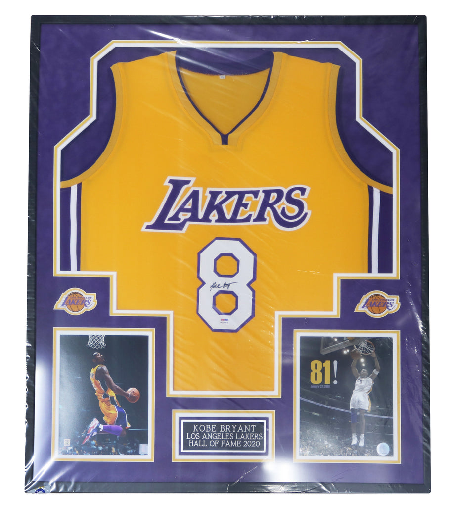 Kobe Bryant // Los Angeles Lakers // Autographed Jersey +
