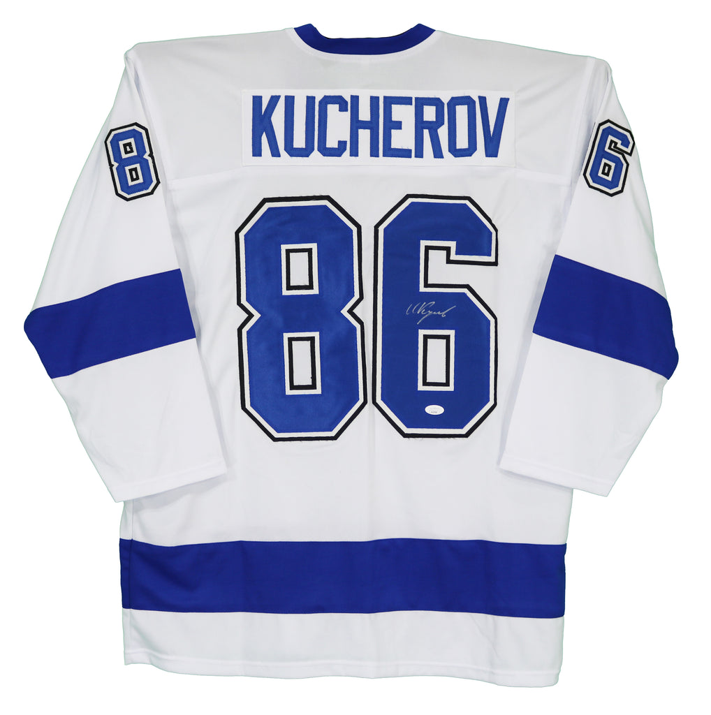 Nikita Kucherov Signed Lightning Jersey (JSA)