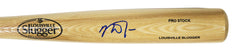 Mike Trout Los Angeles Angels Signed Autographed Louisville Slugger Natural Bat Heritage Authentication COA