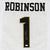 Jaylon Robinson UCF Knights Signed Autographed White #1 Custom Jersey JSA Witnessed COA