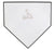 St. Louis Cardinals Engraved Logo White Wooden Baseball Home Plate 11-1/2" x 11-1/2"