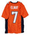 John Elway Denver Broncos Signed Autographed Orange #7 Custom Jersey PAAS COA