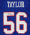 Lawrence Taylor New York Giants Signed Autographed Blue #56 Custom Jersey PAAS COA