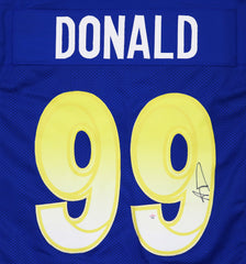 Chris Long St. Louis Rams Signed Autographed Blue #91 Jersey –