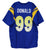 Aaron Donald Los Angeles Rams Signed Autographed Royal Blue #99 Custom Jersey PAAS COA