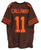 Antonio Callaway Cleveland Browns Signed Autographed Brown #11 Custom Jersey JSA Witnessed COA