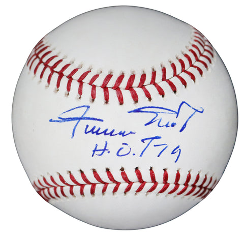 Willie Mays San Francisco Giants Signed Autographed Rawlings Official Major League Baseball Say Hey Authentication with Display Holder