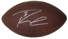 Russell Wilson Pittsburgh Steelers Signed Autographed Wilson NFL Football Heritage Authentication COA