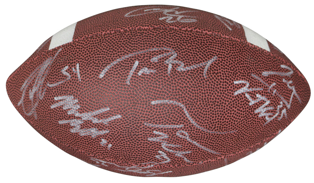 New England Patriots 2014 Super Bowl Champs Team Autographed Football –