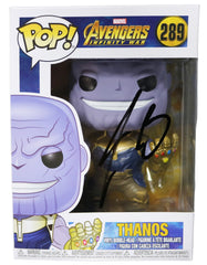 Josh Brolin Signed Autographed Thanos Marvel Avengers FUNKO POP #289 Vinyl Figure Global COA