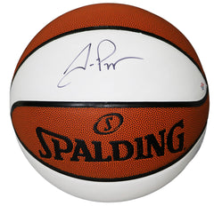Scottie Pippen Chicago Bulls Signed Autographed Spalding NBA White Panel Basketball PAAS COA