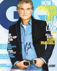 Kurt Russell Signed Autographed 8" x 10" GQ Cover Photo Heritage Authentication COA