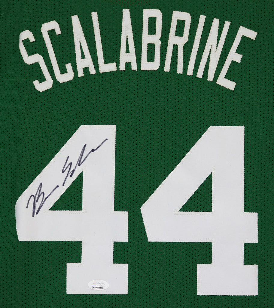 Framed Autographed/Signed Brian Scalabrine 33x42 Boston Green Basketball  Jersey JSA COA at 's Sports Collectibles Store