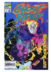Stan Lee Signed Autographed Ghost Rider Comic Book Heritage Authentication COA