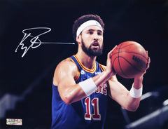 Klay Thompson Golden State Warriors Signed Autographed 8-1/2" x 11" Photo Heritage Authentication COA